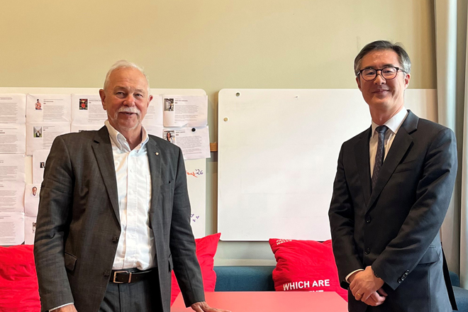 Besuch der Falling Walls Foundation