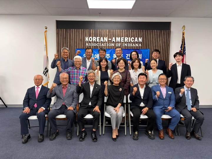 강경화 주미대사, 인디애나주 동포 간담회 참석 (8.26)