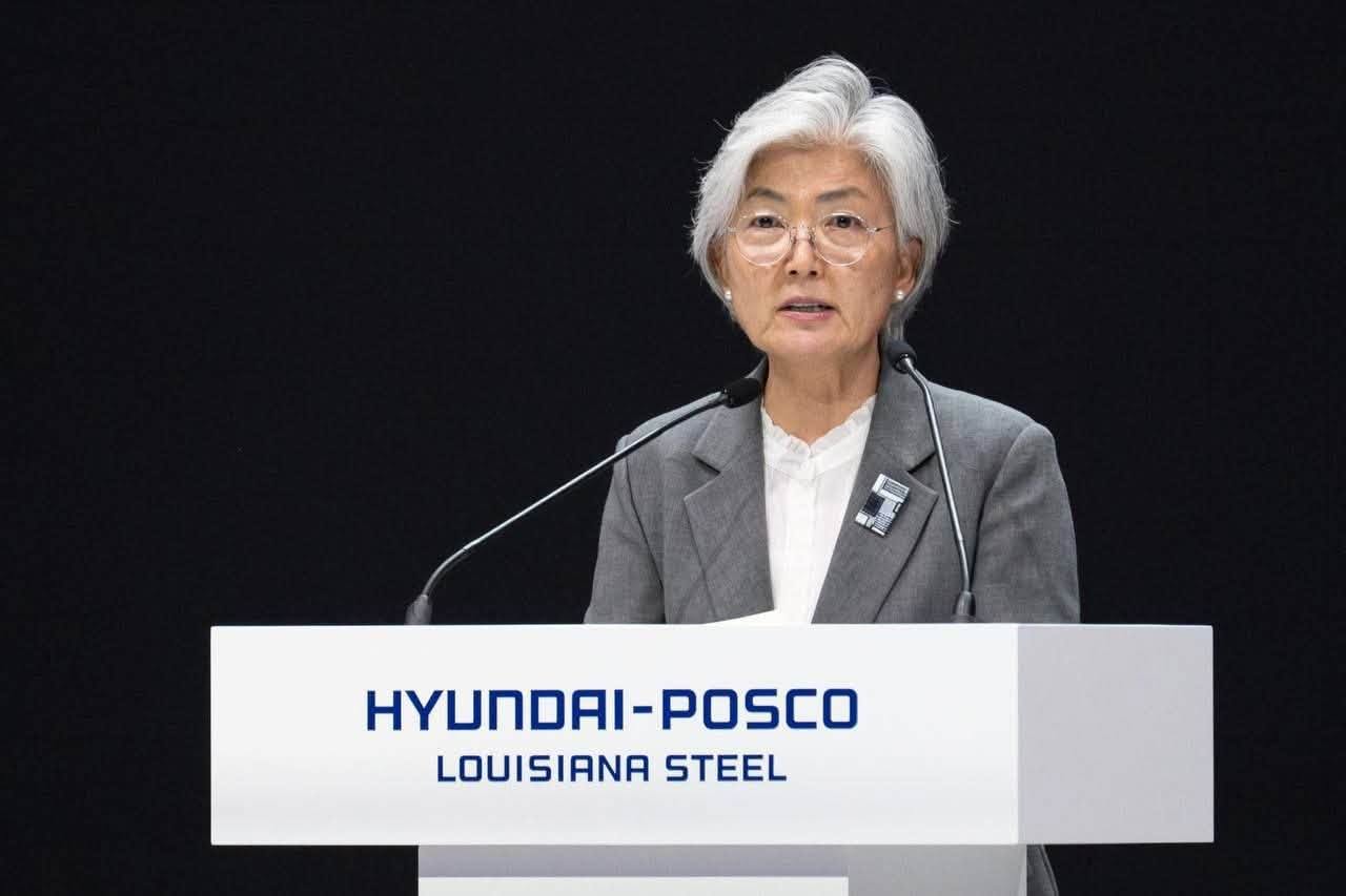 강경화 주미대사, HPLS(Hyundai-POSCO Louisiana Steel) 제철소 기공식 참석 (9.4) 