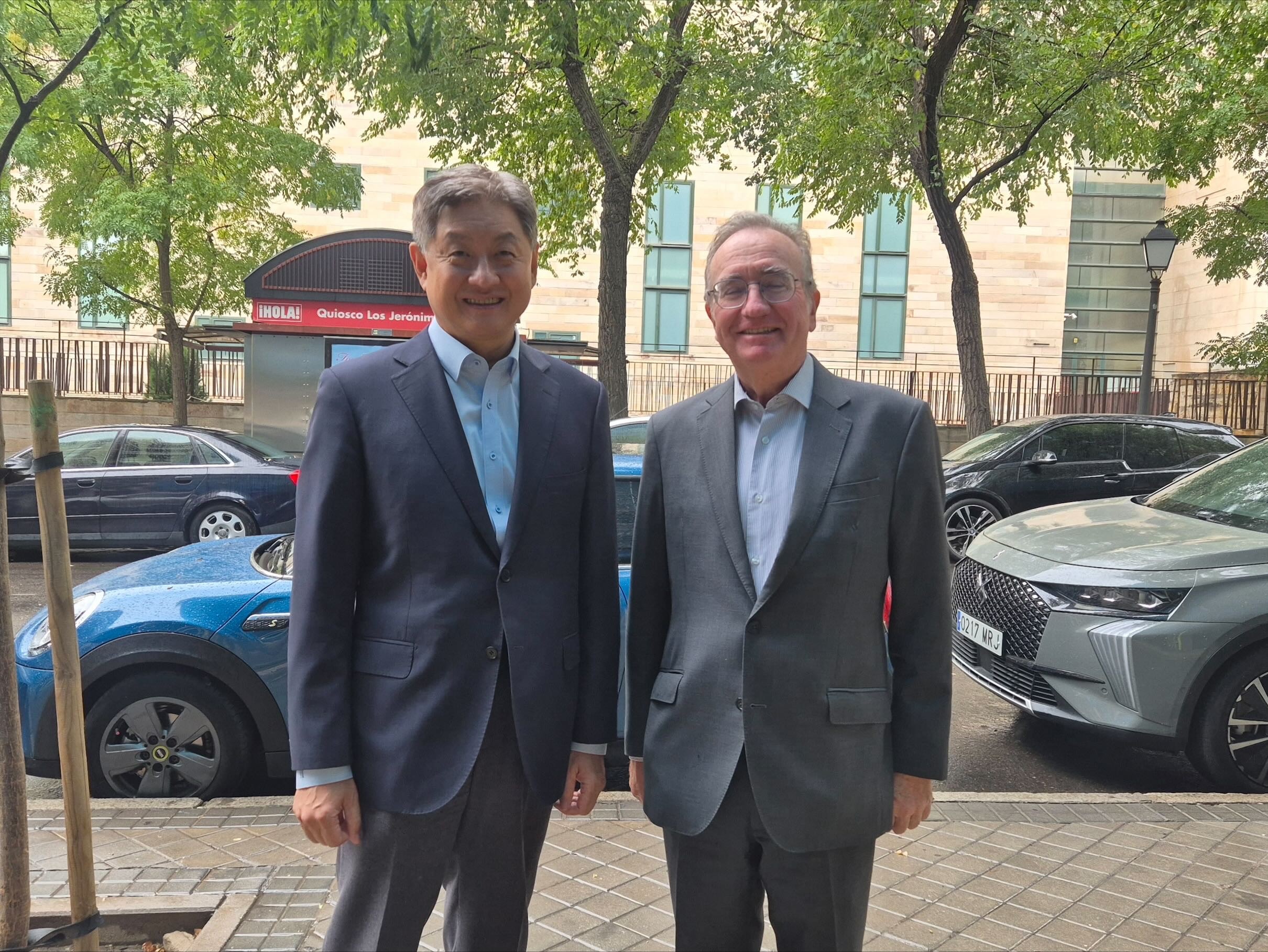 임수석 대사, 스페인-아태지역 이사회 재단 사무총장 오찬 면담
